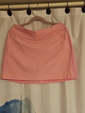 Women's Pink Performance Skort - Brand